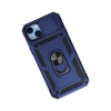 Apple İphone 14 Plus Kılıf Pars Lens Yüzüklü Silikon - Lacivert