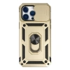 Apple İphone 14 Pro Kılıf Pars Lens Yüzüklü Silikon - Gold