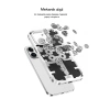 Apple İphone 14 Pro Max Kılıf Mekanik Bumper Kapak - Derin Mor
