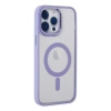 Apple İphone 14 Pro Max Kılıf Room Magneticsafe Silikon - Lila