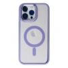 Apple İphone 14 Pro Max Kılıf Room Magneticsafe Silikon - Lila