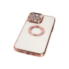 Apple İphone 14 Pro Max Kılıf Slot Silikon - Rose Gold