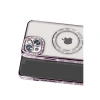Apple İphone 15 Kılıf Joke Simli Magneticsafe Kılıf - Derin Mor