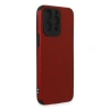 Apple İphone 15 Pro Kılıf Loop Deri Silikon - Kırmızı