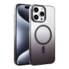 Apple İphone 15 Pro Max Glossy Magsafe Kapak - Siyah