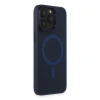 Apple İphone 15 Pro Max Kılıf Lodos Magneticsafe Mat Kapak - Mavi