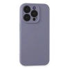 Apple İphone 15 Pro Max Kılıf Nano İçi Kadife Silikon - Lila