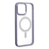 Apple İphone 15 Pro Max Kılıf Room Magneticsafe Silikon - Lila