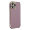 Apple İphone 15 Pro Max Kılıf Volet Silikon - Mor