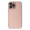 Apple İphone 15 Pro Max Kılıf Volet Silikon - Pembe