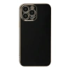 Apple İphone 15 Pro Max Kılıf Volet Silikon - Siyah
