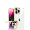 Apple İphone 15 Pro Max Razer Lensli Silikon - Gold