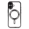 Apple İphone 16 Kılıf Kross Magneticsafe Kapak - Siyah