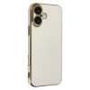 Apple İphone 16 Kılıf Volet Silikon - Beyaz