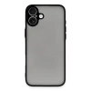 Apple İphone 16 Plus Kılıf Montreal Silikon Kapak - Siyah