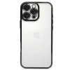 Apple İphone 16 Pro Kılıf Razer Lensli Silikon - Siyah