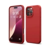 Apple İphone 16 Pro Max Kılıf Nano İçi Kadife Silikon - Kırmızı