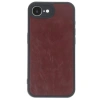 Apple İphone 16e Kılıf Aras Deri Kapak - Bordo