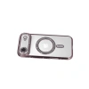 Apple İphone 17 Air Joke Simli Magneticsafe Kılıf - Pembe