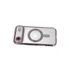 Apple İphone 17 Air Joke Simli Magneticsafe Kılıf - Pembe