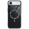 Apple İphone 17 Air Live Diamond Magsafe Kapak - Siyah
