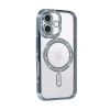 Apple İphone 17 Joke Simli Magneticsafe Kılıf - Mavi