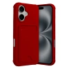 Apple İphone 17 Kelvin Kartvizitli Silikon - Kırmızı