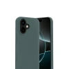 Apple İphone 17 Nano İçi Kadife Silikon - Koyu Yeşil