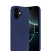 Apple İphone 17 Nano İçi Kadife Silikon - Lacivert