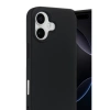 Apple İphone 17 Nano İçi Kadife Silikon - Siyah