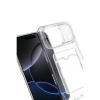 Apple İphone 17 Pro Kart Şeffaf Silikon - Şeffaf