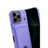 Apple İphone 17 Pro Kelvin Kartvizitli Silikon - Lila