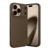 Apple İphone 17 Pro Max Auto Focus Karbon Kapak - Kahverengi
