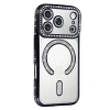 Apple İphone 17 Pro Max Joke Simli Magneticsafe Kılıf - Siyah