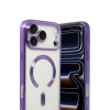 Apple İphone 17 Pro Max Kross Magneticsafe Kapak - Mor