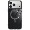 Apple İphone 17 Pro Max Live Diamond Magsafe Kapak - Siyah