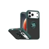 Apple İphone 17 Pro Max Montreal Yüzüklü Silikon Kapak - Yeşil