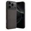 Apple İphone 17 Pro Max Nano İçi Kadife Silikon - Gri