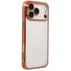Apple İphone 17 Pro Max Razer Lensli Silikon - Turuncu