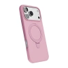 Apple İphone 17 Pro Max Regal Magsafe Standlı Kapak - Açık Pembe