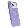 Apple İphone 17 Pro Regal Magsafe Standlı Kapak - Lila