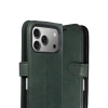 Apple İphone 17 Pro Trend S Plus Kapaklı Kılıf - Yeşil