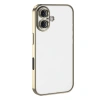 Apple İphone 17 Razer Lensli Silikon - Gold