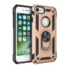 Apple İphone 7 Kılıf Sofya Yüzüklü Silikon Kapak - Gold