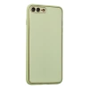 Apple İphone 7 Plus Kılıf Coco Deri Silikon Kapak - Açık Yeşil