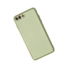 Apple İphone 7 Plus Kılıf Coco Deri Silikon Kapak - Açık Yeşil