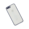 Apple İphone 7 Plus Kılıf Montreal Silikon Kapak - Gri