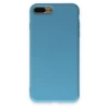 Apple İphone 7 Plus Kılıf Nano İçi Kadife Silikon - Mavi