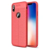 Apple İphone X Kılıf Auto Focus Kapak - Kırmızı