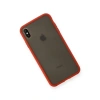 Apple İphone Xs Max Kılıf Montreal Silikon Kapak - Kırmızı